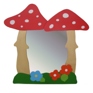 Зеркало детское Мухоморы
