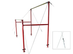 Брусья женские разноуровневые на растяжках