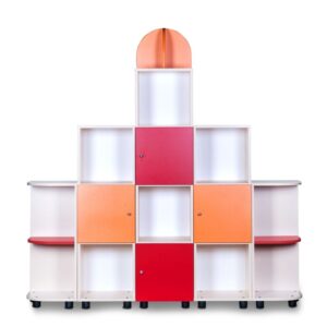 Стенка для игрушек Пирамида 1690х340х1720 мм