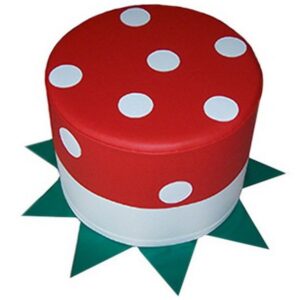 Игровая мягкая мебель для детей Пуф Мухоморчик