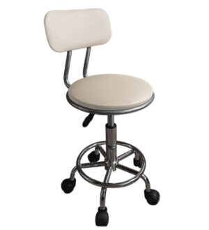 Стул лабораторный со спинкой на газлифте