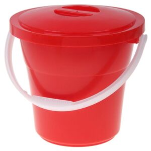 Ведро с крышкой пластиковое пищевое 12 л