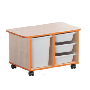 Тумба мобильная с лотками Самоделкин