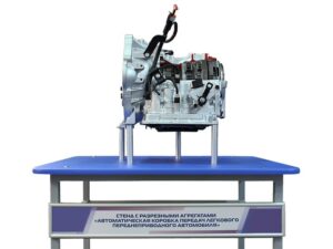Автоматическая коробка передач легкового переднеприводного автомобиля (агрегаты в разрезе)