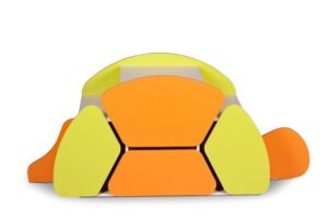 Стеллаж для игрушек и пособий ЧЕРЕПАХА 1620х460х700 мм