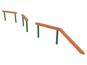 Элемент полосы препятствий Разрушенный бум