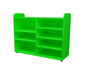 Стеллаж для зонирования, 7 ячеек