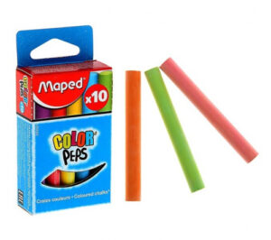 Мелки для творчества (цветные), 10 шт.