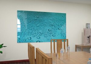 Стеклянная магнитно-маркерная доска Logo с нанесением изображения