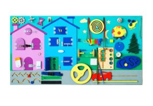 Игровая настенная панель Город