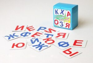 Набор магнитных карточек для составления слов