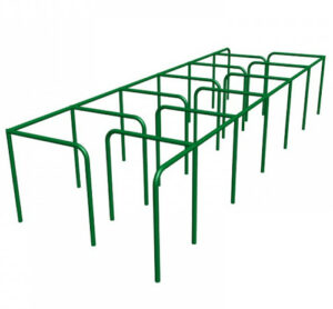 Лабиринт для уличной полосы препятствий