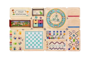 Дидактическая настенная панель Наши чемпионы