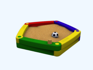 Детская песочница из 5-ти элементов, 2000х2000х300 мм