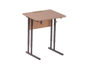 Парта регулируемая одноместная с наклоном столешницы