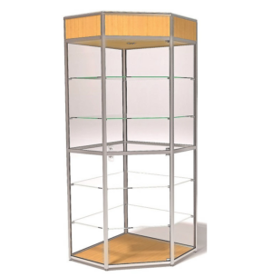 Витрина демонстрационная ВДА-02-07фу1, серия еврошоп