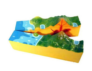 Модель вулкана (разборная)