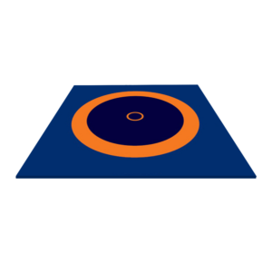 Борцовский ковер для вольной борьбы, 12х12 м