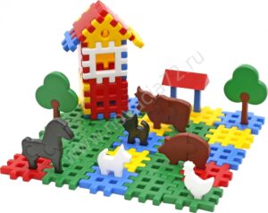 Конструктор Фермер 112 элементов