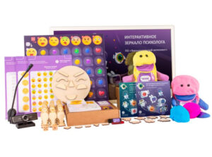 Интерактивное зеркало психолога с ПО Эмоциональный интеллект и комплектом игр