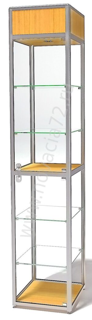 Витрина демонстрационная ВДА-02-05ф1, серия еврошоп