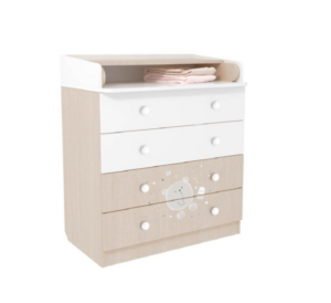 Комод пеленальный Мишка, 470х804х917 мм