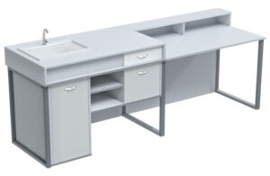 Стол демонстрационный химический Квадро