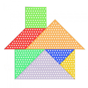 Настенная панель Домик (7 элементов)