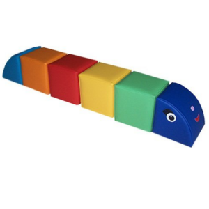 Игровой комплект кубиков Гусеница