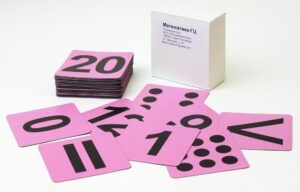 Набор магнитных карточек Город цифр