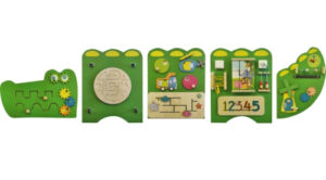 Бизиборд Крокодил, 2510х620 мм