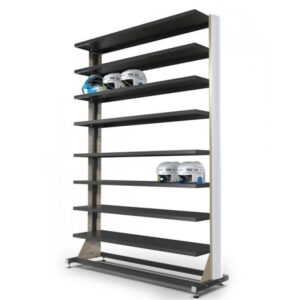 Стеллаж для хранения шлемов односторонний