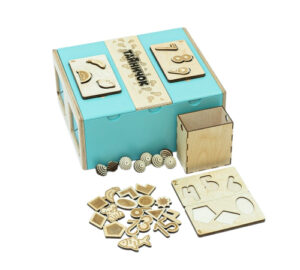 Тактильный развивающий комплект Тайничок