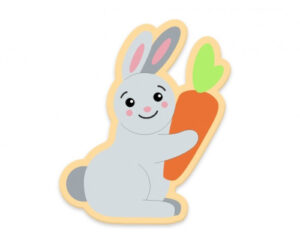 Настенная декорация Зайчик