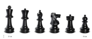 Напольные шахматы до 29 см (без поля)
