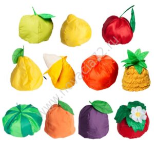 Набор шапочек Фрукты и Ягоды