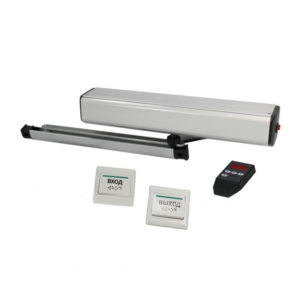 Автоматический доводчик дверей (пульт, 2 кнопки)