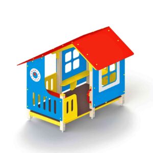 Домик-беседка (с часами)