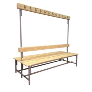 Скамья с вешалкой двухсторонняя