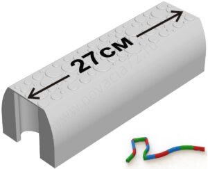 Прямой элемент (27 см) для балансировочной дорожки