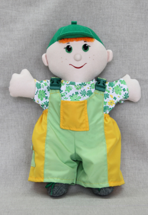 Дидактическая игрушка Мальчик Стасик 38 см