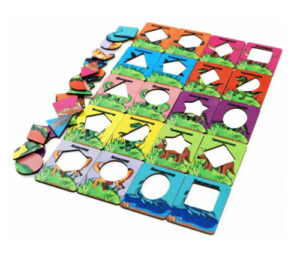 Игровой набор Динозавры (по методике Сегена)