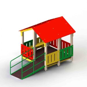 Уличный манеж (с одним входом) для детей с ОВЗ