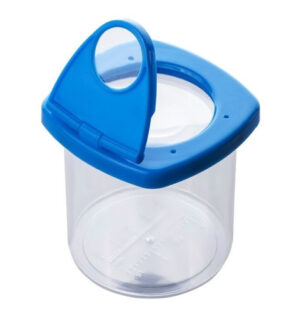 Коробка для изучения насекомых с лупой