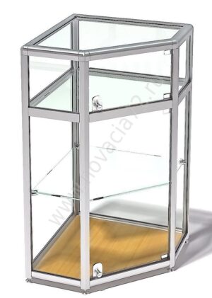 Витрина демонстрационная ПДА-01-05у (аквариум), серия еврошоп