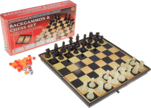 Игра настольная 3 в 1 Шахматы, шашки, нарды