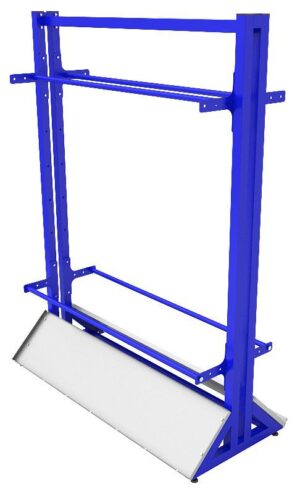 Стеллаж для хранения лыж стационарный