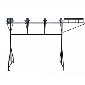 Вешалка гардеробная поворотная, 96 крючков (напольная)