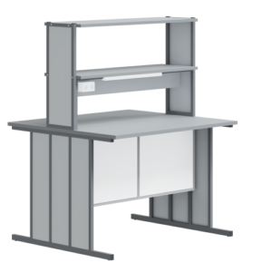 Стол лабораторный химический островной, 1300х1200х900/1680 мм