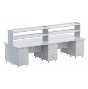 Стол островной двухсторонний, 3600х1350х1538 мм